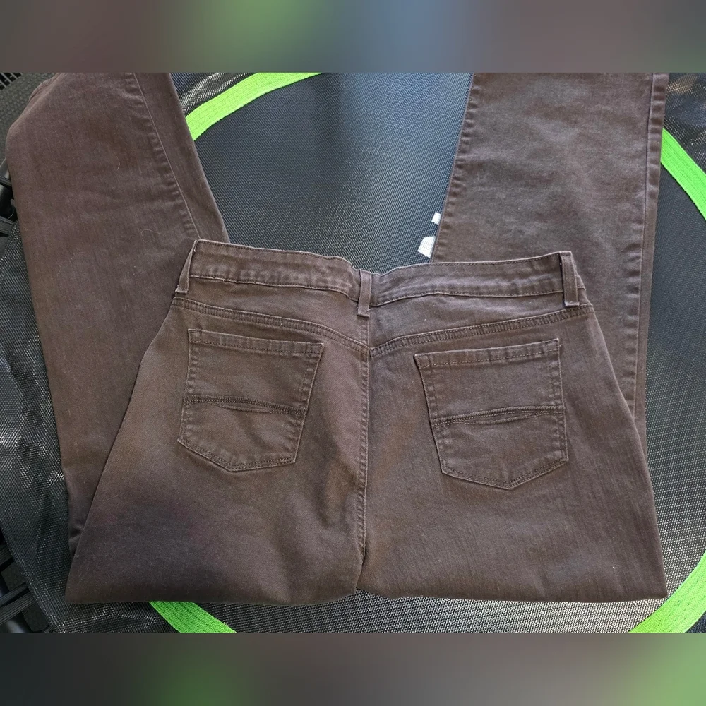 Bandolino Mandie Jeans, Brown, Size 16 - Picture 3 of 5